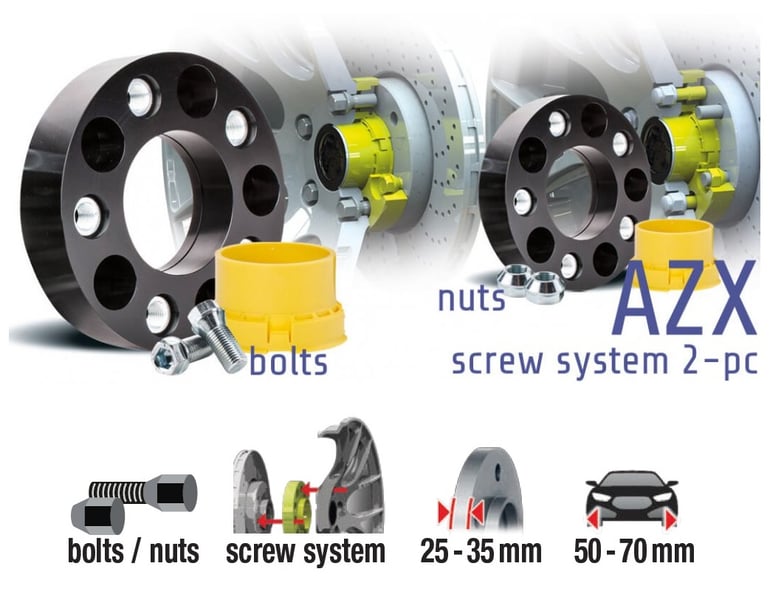 Power Tech Spurverbreiterungen AZX 40mm 55060812